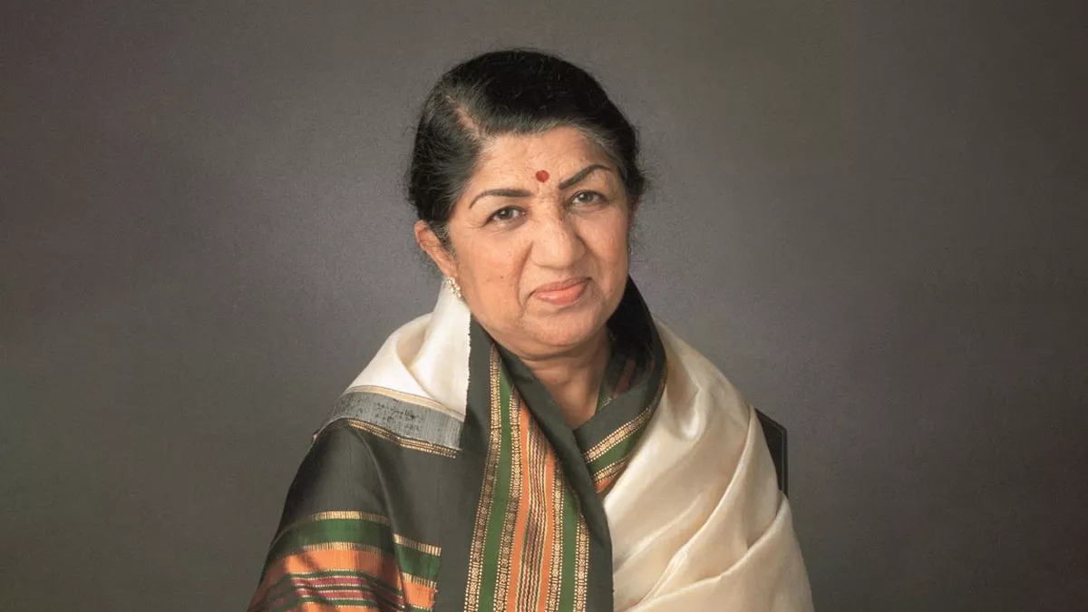 Lata Mangeshkar portrait